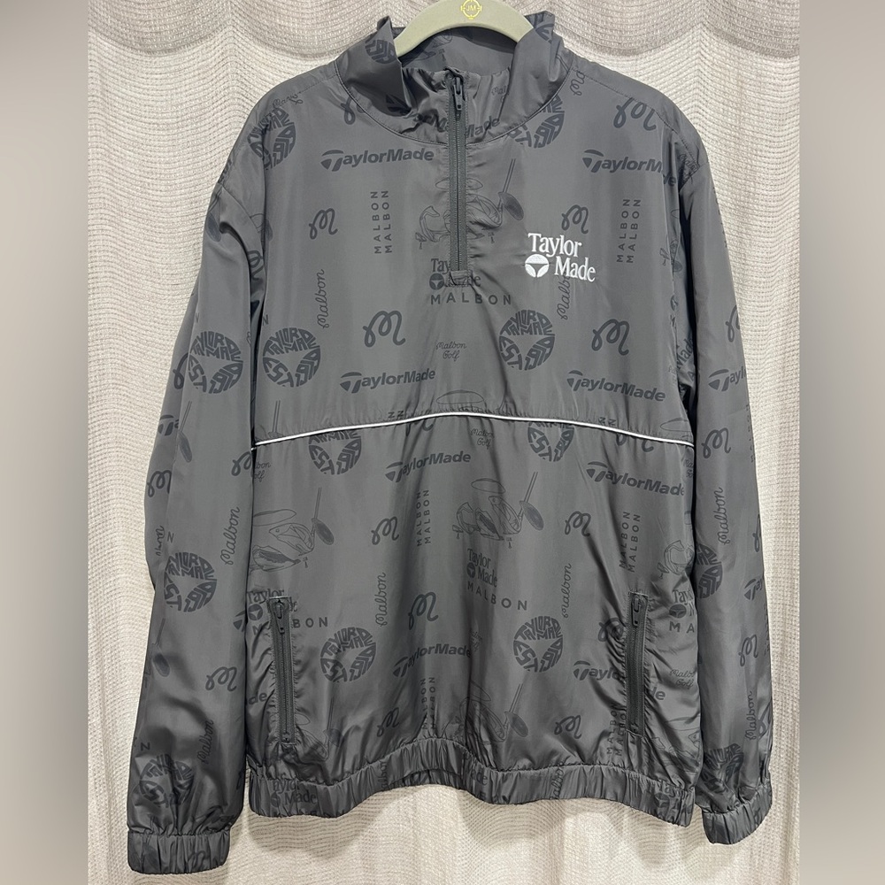 TaylorMade Malbon Blueprint Windbreaker Jacket